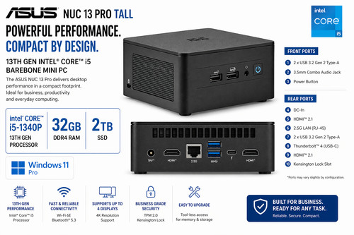 New asus intel nuc pro - intel, tall